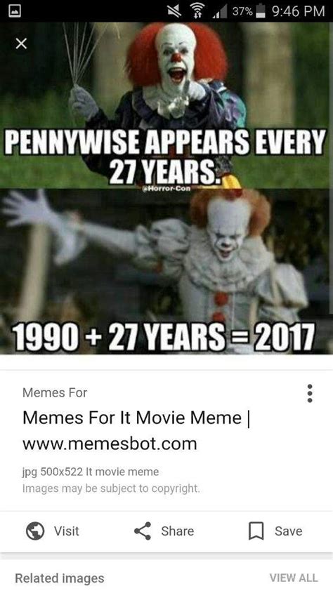 Some Random Pennywise Memes I Made Official It Amino Amino