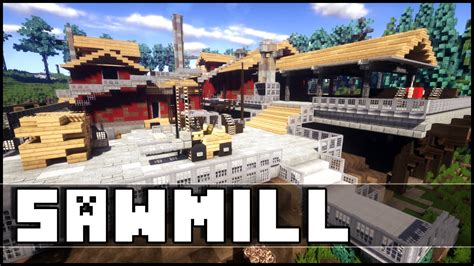 It will also solve the discrepancy between stair recipes which now exists as the stonecutter produces block:stair 1:1 while. Minecraft - Sawmill / Lumbermill - YouTube