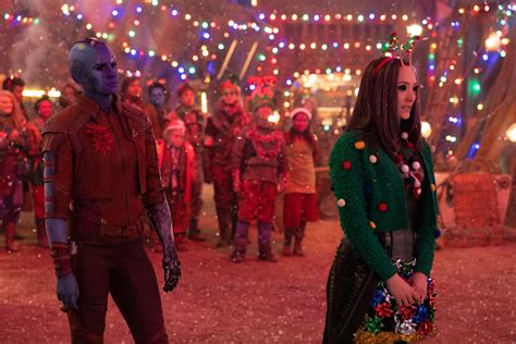 James Gunn Solves Two Big Guardians Of The Galaxy Holiday Special Mysteries Den Of Geek