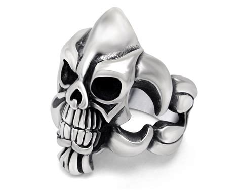 Wholesale Stainless Steel Bikers Skull Rings丨jc Love Jewelry