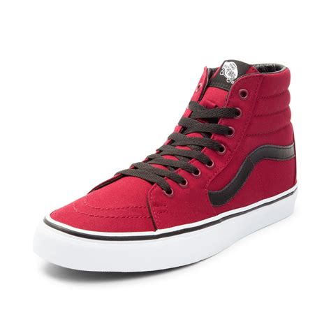 Vans Sk8 Hi Skate Shoe Red 497095