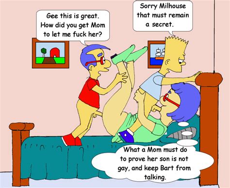 Trio Porno Con Luann Milhouse Y Bart Comic Xxx