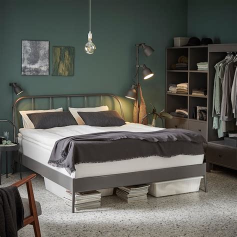 See the full gallery of bedroom ideas. KOPARDAL Bed frame - gray - IKEA