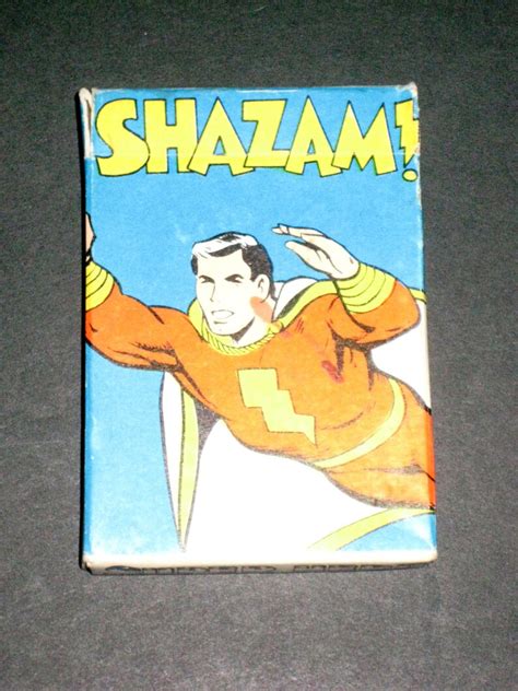 Vintage 1977 Color A Deck Shazam Card Game Etsy