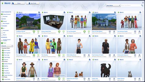 Maybe you would like to learn more about one of these? The Sims 4 Gallery: "MaxisCreator_01" becomes "Maxis"