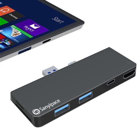 Buy Usb C Docking Station For Microsoft Surface Pro 7 6 In 1 Dock