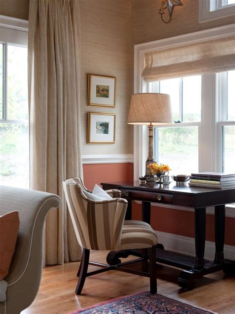 Traditional Writing Desk With a View | HGTV