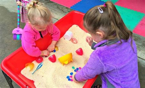 Preschool Skills Buried In Sand 5 New Sand Play Ideas Mother Goose Time