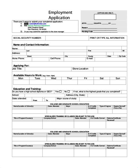 Following up on social media manager application. FREE 8+ Sample Job Application Templates in PDF