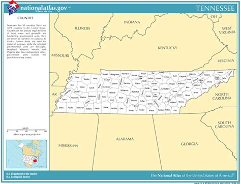 Time Zones And Fips Code For Counties In Tennessee — Time Genies