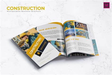 15 Best Construction Brochure Template Download Graphic Cloud
