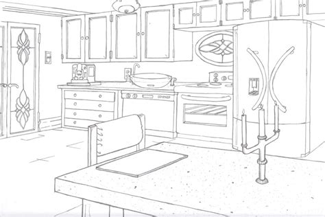 Draw birds sketch with pencil full video hindi migliori pagine da. Kitchen Drawing by sambraithwaite on DeviantArt