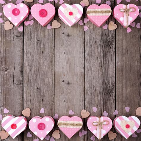 Fondos De Pantalla Día De San Valentín Tablones De Madera Corazón
