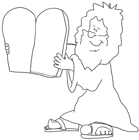 Free Ten Commandments Coloring Pages, Download Free Ten Commandments