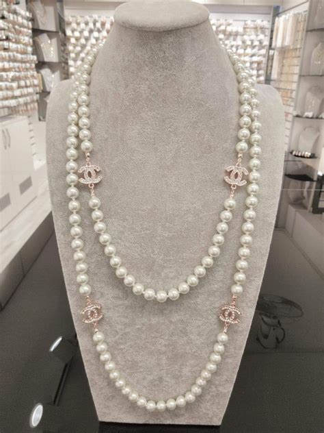Chanel Pearl Necklace In Chanel Pearl Necklace Chanel Pearls