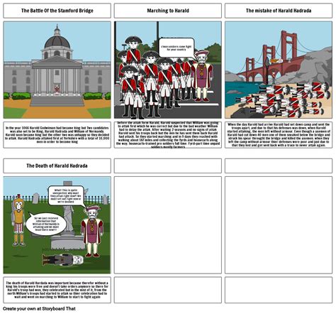 The Battle Of Hastings Storyboard By Bff2b810