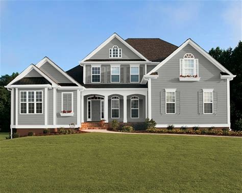 Overall rating of gray exterior. SW Summit Gray (shutters are set to Summit Gray as well ...