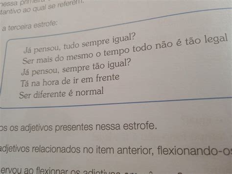 Relacione Os Possíveis Significados Das Expressões Presentes Na Estrofe