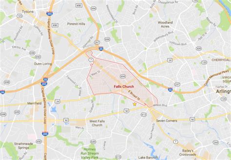 Where Is Falls Church Exactly Greater Greater Washington