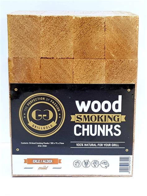 Wood Smoking Chunks 16 Stück Zubehör Shop Texplosion