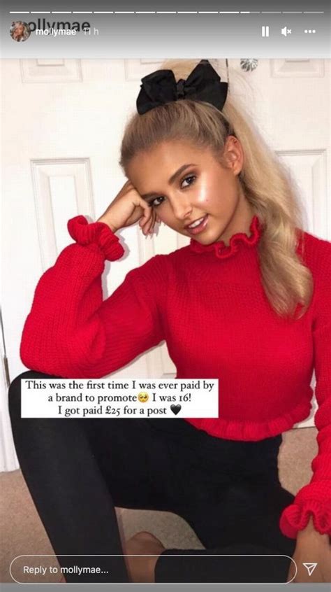 Molly Mae Hague Unrecognisable At 16 In Throwback From First Paid Instagram Post Zuckpost