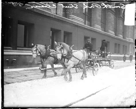 Eaglesfield Percherons Horse Powered Snow Removal