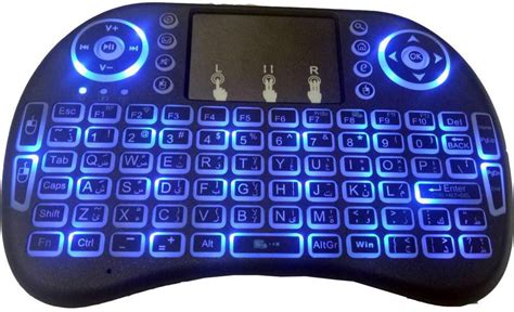 This arabic keyboard has multiple functions 1. Arabic /English Layout Mini 2.4G Wireless 92 Keys backlit ...