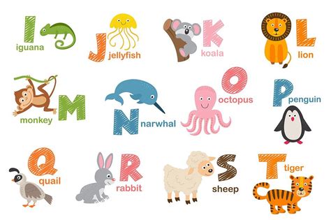 Alphabet With Animals Animal Instagram Animal Alphabet Cute Animals
