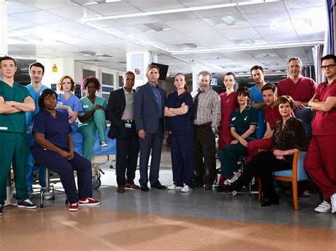 Holby city (styled as holby ci+y) is a british medical drama television series that airs weekly on bbc in june 2002, cast members from holby city and casualty competed against the eastenders. Holby and Casualty: February 2014
