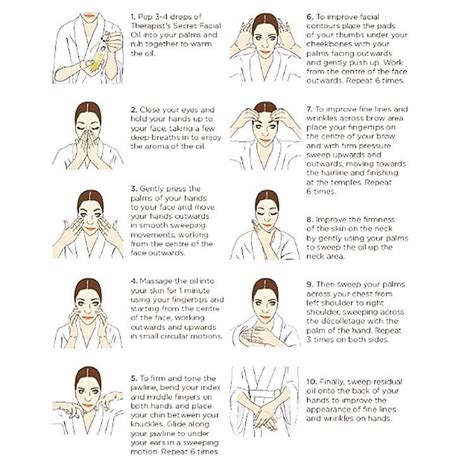 Here Are Some Easy Massage Movements To Try At Home Using A Facial Oil Spend Time Massaging