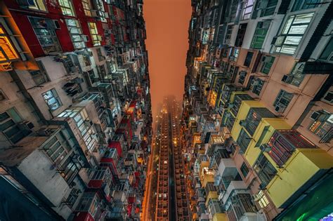 Hong Kongs High Rises Are Best Seen From The Ground Wired