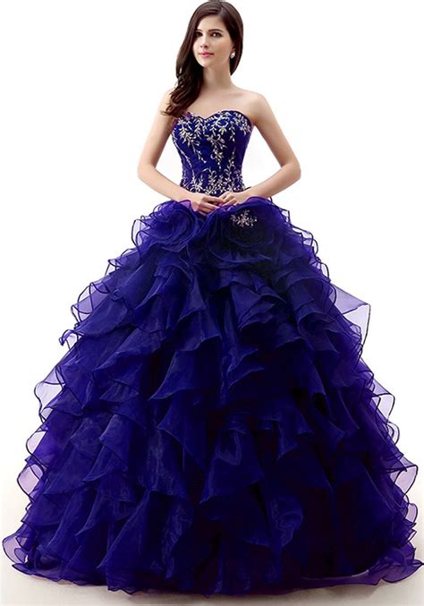 Okaybrial Womens 15 Dresses Quinceanera Dresses Embroidery Beaded
