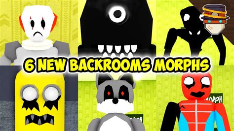 Update How To Get All 6 New Backrooms Morphs In Backrooms Morphs
