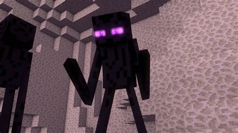 Enderman Life Minecraft Animation Part 1 And 2 Youtube