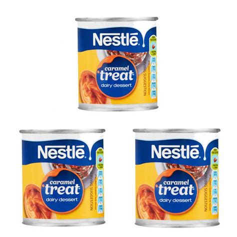 Nestle Caramel Treat Dairy Dessert 360g Pack Of 3 Buy Online In