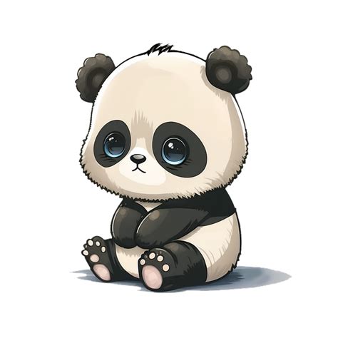 Panda Bear Kartun Gambar Gratis Di Pixabay