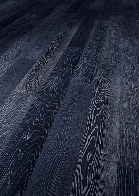 Black Stained Hardwood Flooring But Its Not Glossy And The Grain Is