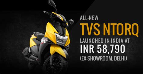 Details in tvs bike and scooty sale showroom and service centers.tvs authorised dealers in noida and ghaziabad.#tvs #tvsghaziabad #tvsshowroomnoida. All-New TVS NTorq Launched in India at INR 58,790 (ex ...