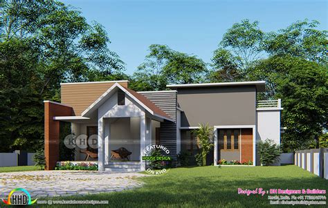 This is the common floor plan in bangladesh for a village house. 3 Bedroom attached single floor modern house | Village ...