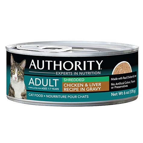 Explore petsmart.com to satisfy your cat's or dog's cravings for food from top brands such as purina, meow mix, pedigree and nutro. Authority® Shredded Adult Cat Food | cat Wet Food | PetSmart