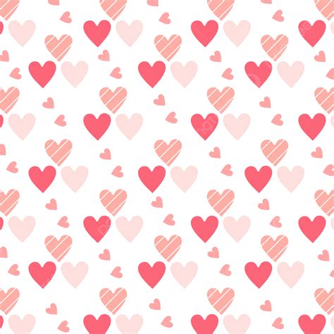 Happy Valentines Day Pattern Background Wallpaper Illustration
