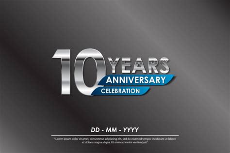 10th Anniversary Illustrations Royalty Free Vector Graphics And Clip Art