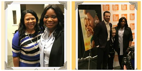 Octavia Spencer And Chris Evans In One Night Wordless Wednesday Nyc