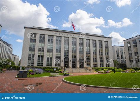 Northeastern University Boston Massachusetts Usa Stock Image Image