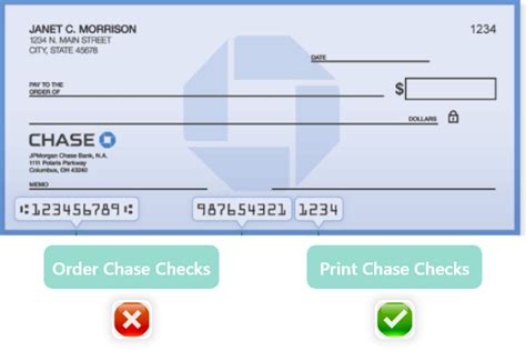 Chase Checks Order Print Business Checks At Lower Price