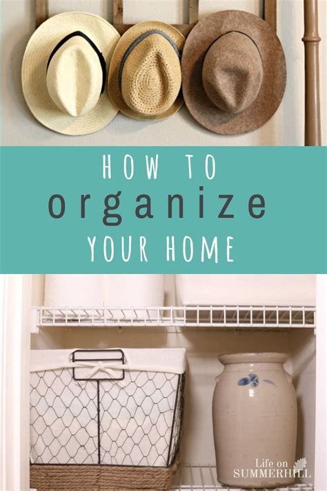 How To Get Organized At Home And Stay Organized