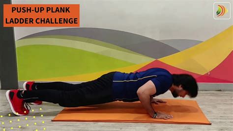 Push Up Plank Ladder Challenge Youtube