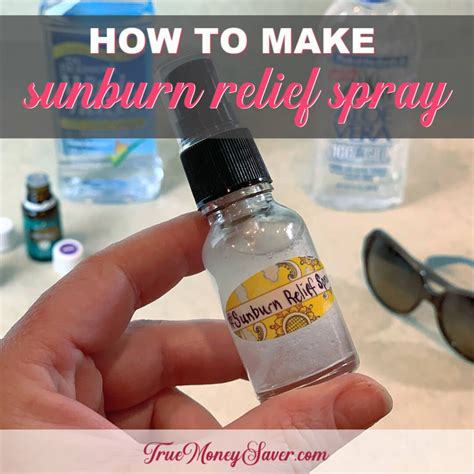 The Best Relief Spray Made With Essential Oils For Sunburns Essential