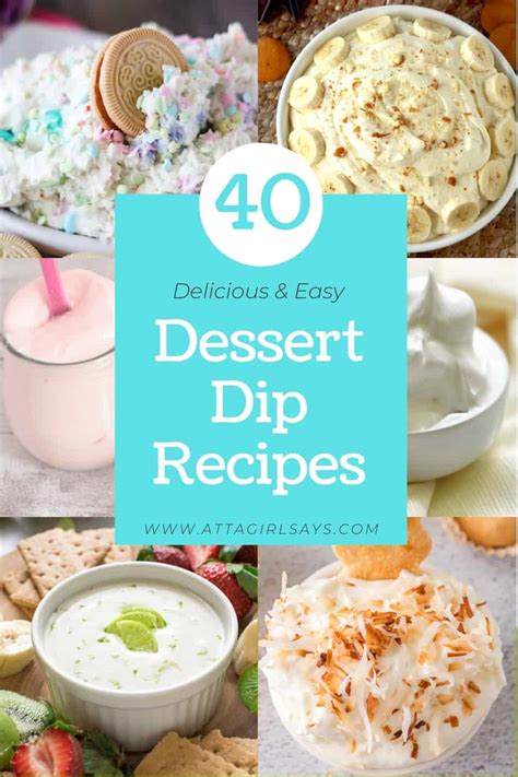 Dessert Dips 40 Different Easy Sweet Recipes To Try