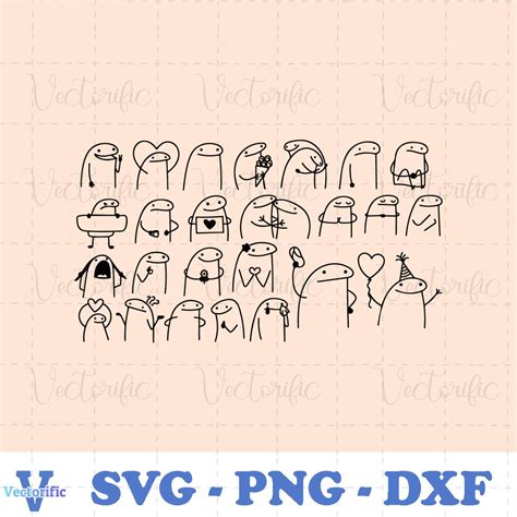 Cod330 Flork 1 Meme Svg Flork Svg Flork Digital Set Clip Inspire